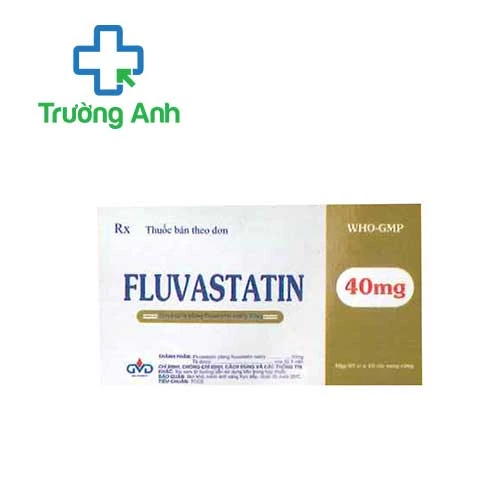 Fluvastatin 40mg MD Pharco - Thuốc điều trị tăng cholesterol máu