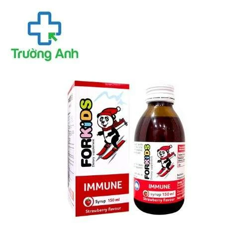 Forkids Immune Syrup 150ml Laboratoria Natury - Tăng cường sức đề kháng hiệu quả