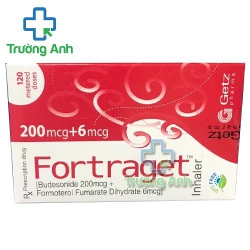 Fortraget Inhaler 200mcg+6mcg - Thuốc trị cơn hen hiệu quả