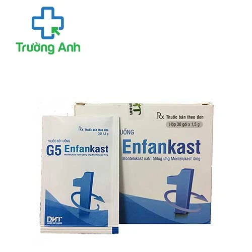 G5 Enfankast - Thuốc dự phòng và điều trị bệnh hen phế quản