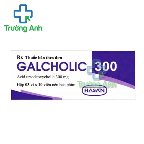 Galcholic 300 Hasan - Thuốc điều trị sỏi túi mật cholesterol