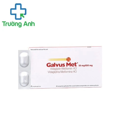 Galvus Met 50/850mg - Thuốc điều trị tiểu đường hiệu quả của Đức
