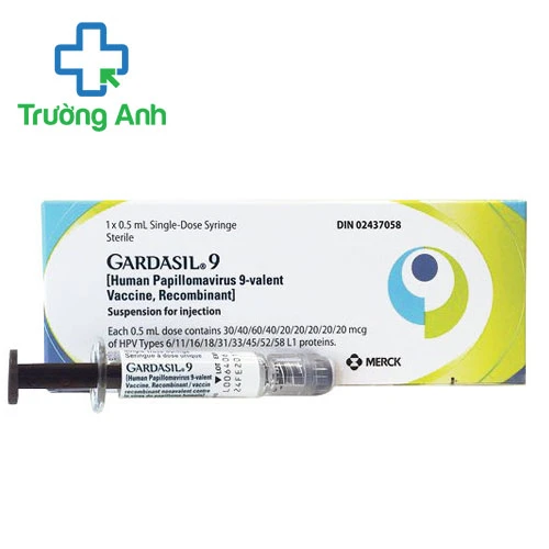 Gardasil 9 MSD - Vaccine phòng ngừa 9 tuyp virus HPV