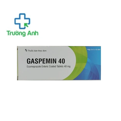 Gaspemin 40 - Thuốc điều trị trào ngược dạ dày thực quản hiệu quả