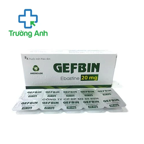 Gefbin 20mg - Thuốc điều trị viêm mũi dị ứng hiệu quả