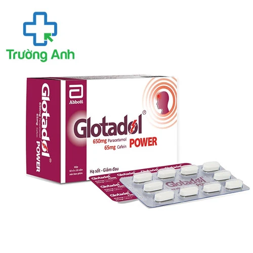 Glotadol Power - Thuốc giảm đau nhanh chóng, hiệu quả của Glomed