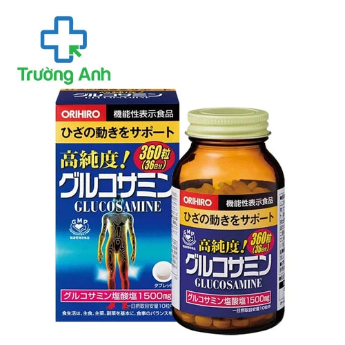 Glucosamine Orihiro 1500mg - Giúp tăng cường sức khỏe xương khớp