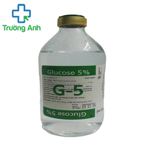 Glucose 5% 100ml Fresenius Kabi - Cung cấp năng lượng cho cơ thể