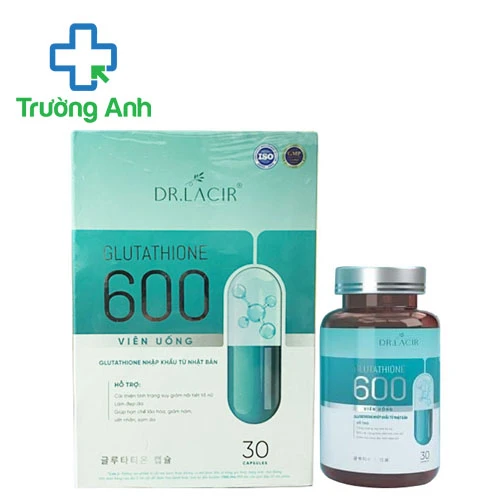 Glutathione 600 Dr.Lacir - Tăng cường nội tiết tố nữ hiệu quả