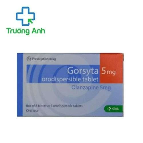 Gorsyta Orodispersible Tablet 5mg Krka - Điều trị bệnh tâm thần phân liệt