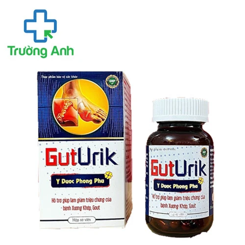 GutUrik (lọ 60 viên) - Hỗ trợ điều trị đau xương khớp an toàn