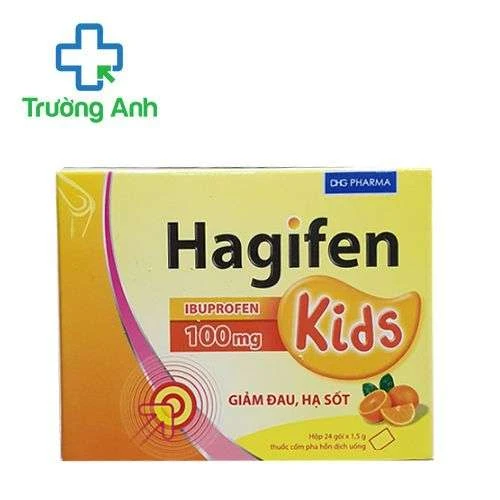 Hagifen Kids 100mg DHG Pharma - Giảm đau răng, đau đầu cho bé hiệu quả