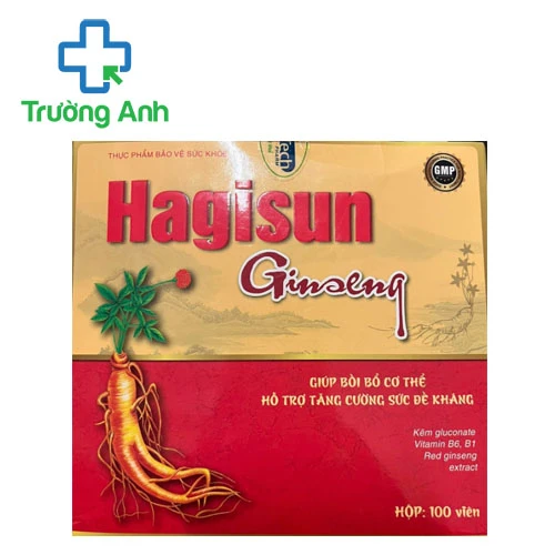Hagisun Ginseng Syntech - Giúp bồi bổ cơ thể, tăng cường sức đề kháng