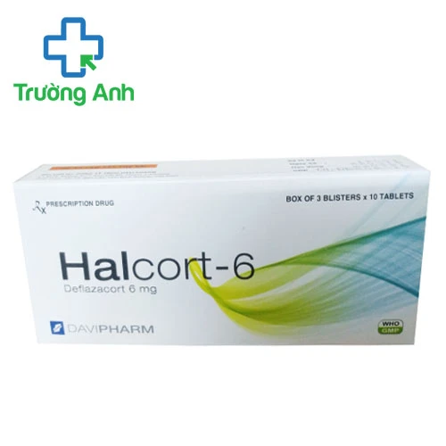 Halcort-6 - Thuốc kháng viêm hiệu quả của Davipharm
