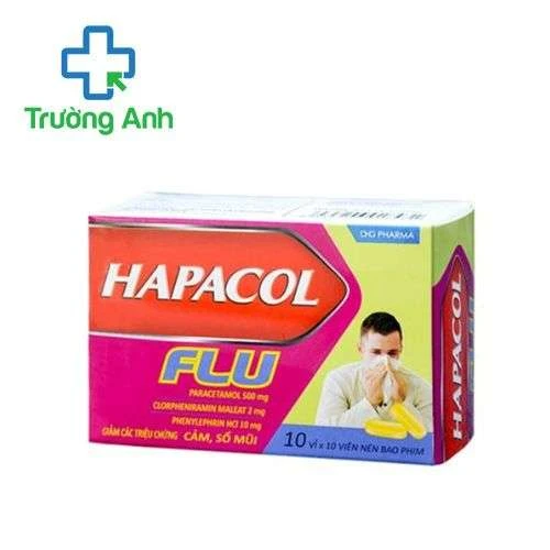 Hapacol Flu DHG Pharma - Thuốc giảm đau - hạ sốt