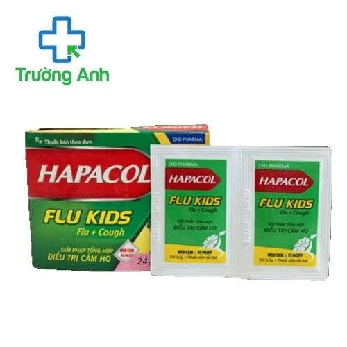 Hapacol Flu Kids DHG Pharma - Giảm đau, hạ sốt, giảm nghẹt mũi cho trẻ