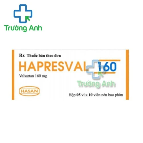 Hapresval 160 Hasan - Thuốc điều trị tăng huyết áp hiệu quả