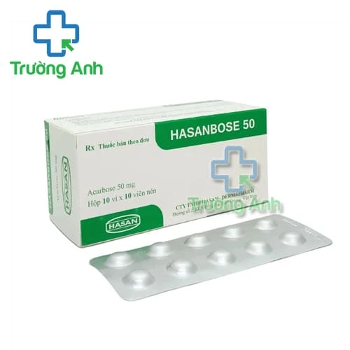 Hasanbose 50 Hasan - Thuốc điều trị đái tháo đường typ 2