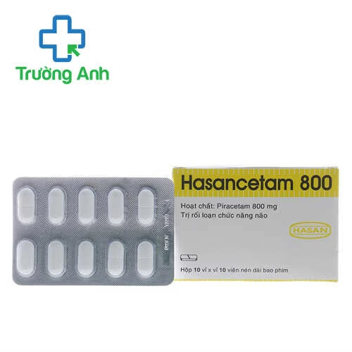 Hasancetam 800 - Thuốc điều trị suy giảm trí nhớ hiệu quả