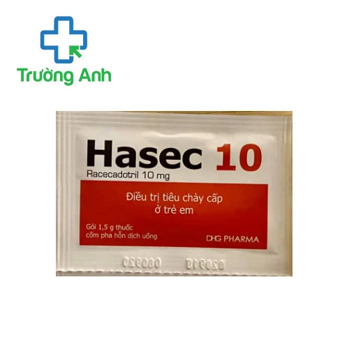 Hasec 10 - Thuốc điều trị tiêu chảy cấp hiệu quả
