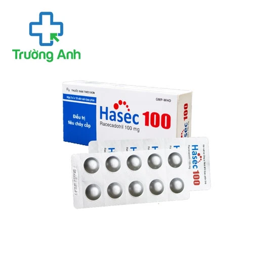 Hasec 100 - Thuốc điều trị tiêu chảy cấp của DHG 