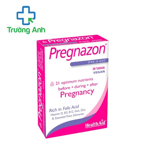 HealthAid Pregnazon - Giúp bổ sung vitamin và khoáng chất cho bà bầu