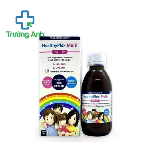 HealthyPlex Multi Syrup 150ml - Siro uống tăng cường đề kháng 
