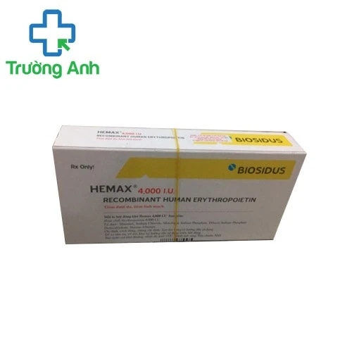 Hemax 4000IU - Thuốc điều trị thiếu máu hiệu quả