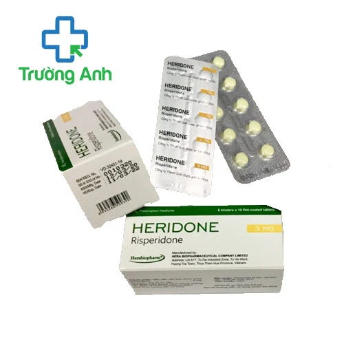 Heridone 3mg - Thuốc điều trị tâm thần phân liệt hiệu quả