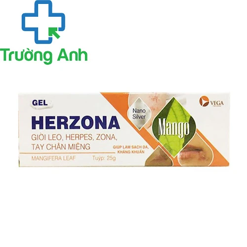 Herzona - Sản phẩm kháng khuẩn, làm sạch da của VEGAPHARMA