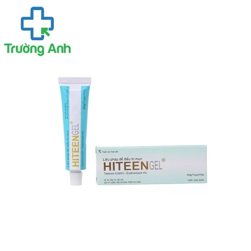Hiteen gel 20g- Thuốc điều trị mụn trứng cá của Phil Inter Pharma
