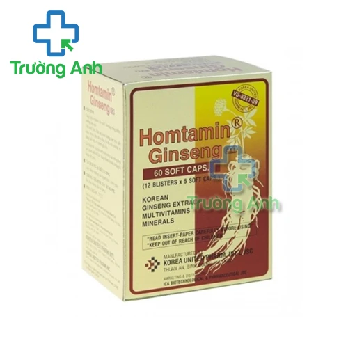 Homfamin Ginseng Mediphar - Hỗ trợ tăng cường sức khỏe