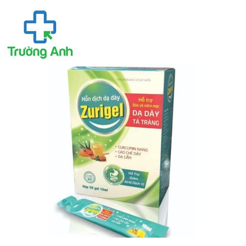 Hỗn dịch dạ dày Zurigel Syntech - Giúp bảo vệ niêm mạc dạ dày, tá tràng