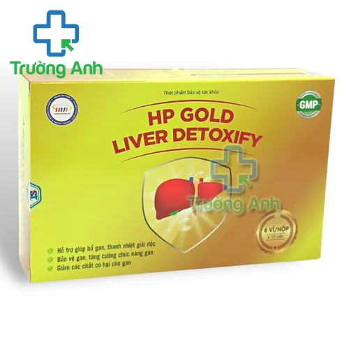 HP Gold Liver Detoxify Santex - Giúp giải độc, tăng cường chức năng gan