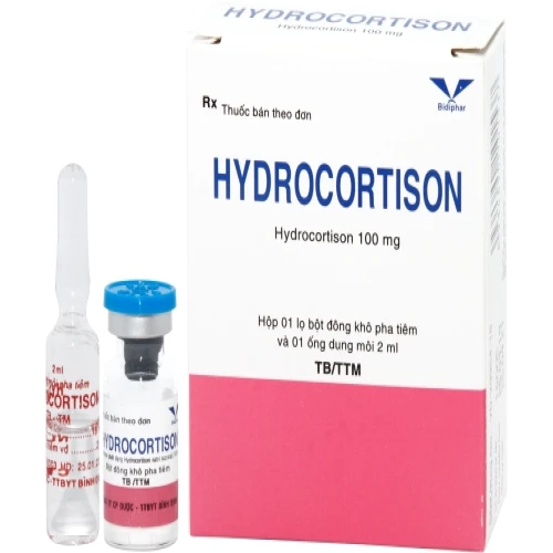 Hydrocortison - Thuốc chống viêm, chống dị ứng của Bidiphar