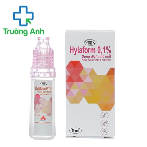 Hylaform 0,1% - Thuốc điều trị khô mắt của CPC1HN