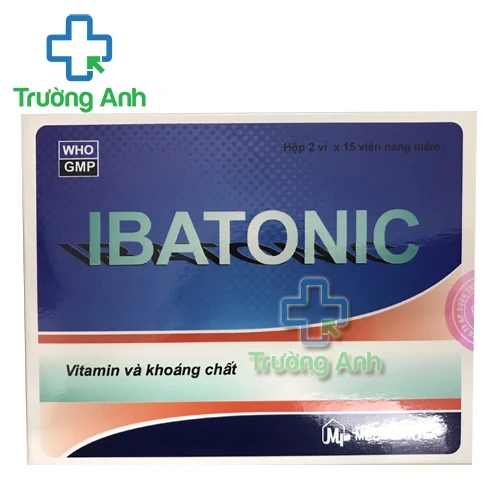 Ibatonic calci Vitamin - Giúp bổ sung vitamin và khoáng chất cho cơ thể hiệu quả