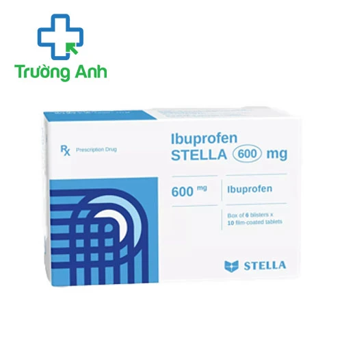 Ibuprofen Stella 600mg - Thuốc giảm đau, hạ sốt hiệu quả