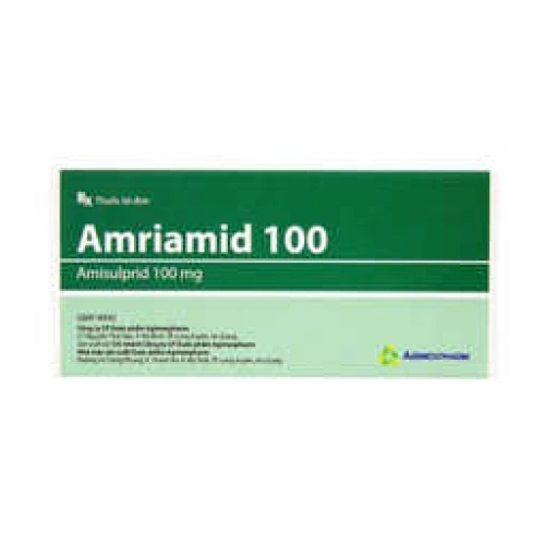 Amriamid 100 - Thuốc trị bệnh tâm thần phân liệt của Agimexpharm