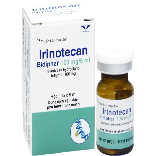 Irinotecan bidiphar 100mg/5ml - Thuốc điều trị ung thư hiệu quả