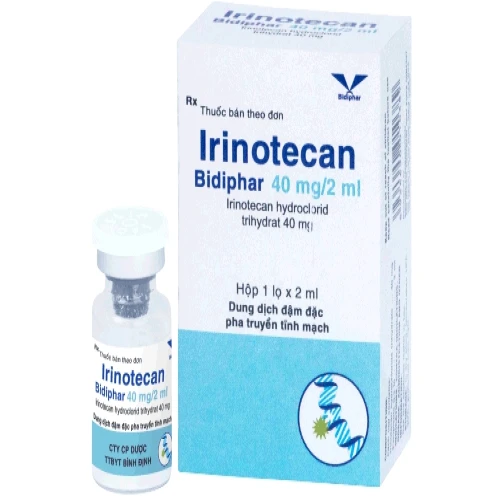 Irinotecan Bidiphar 40mg/2ml - Thuốc trị bệnh ung thư hiệu quả
