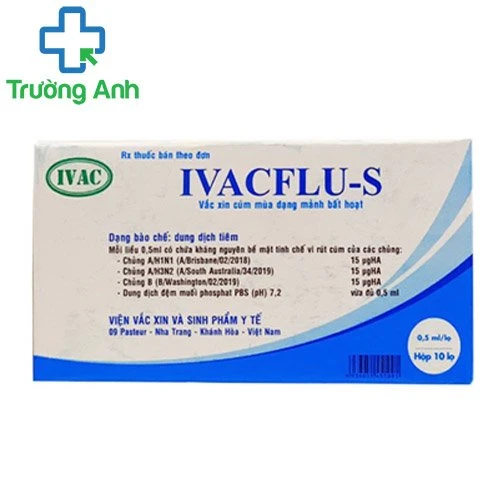 Ivacflu-S - Vaccine phòng bệnh cúm mùa hiệu quả của IVAC