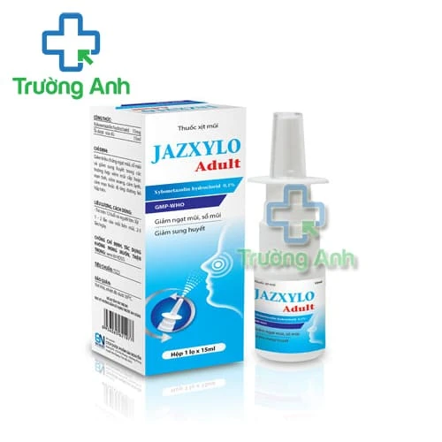 Jazxylo Adult 15ml GN Pharma - Giảm triệu chứng ngạt mũi, sổ mũi