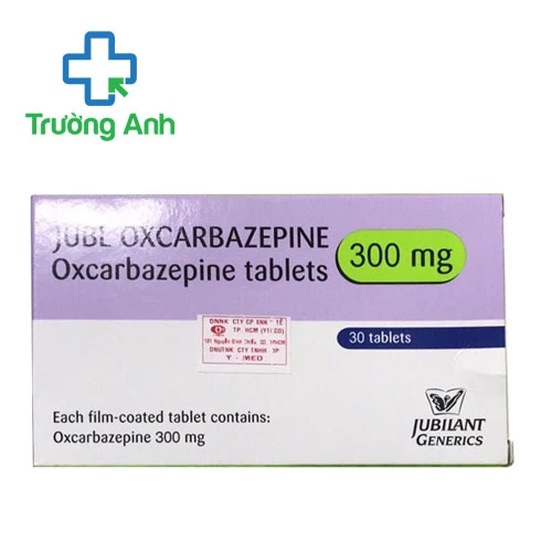Jubl Oxcarbazepine 300mg Jubilant Generics - Thuốc điều trị bệnh động kinh