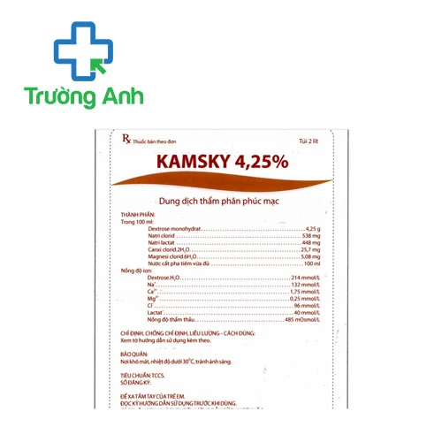 Kamsky 4,25% Sun Garden - Thuốc điều trị suy thận mãn tính