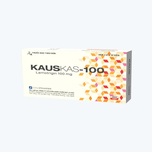 Kauskas-100 - Thuốc trị bệnh động kinh hiệu quả của Davipharm