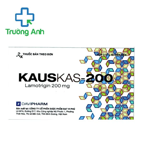 Kauskas-200 - Thuốc điều trị bệnh động kinh hiệu quả