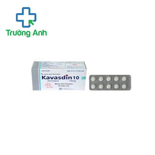 Kavasdin 10 Khapharco - Thuốc trị tăng huyết áp và suy tim 