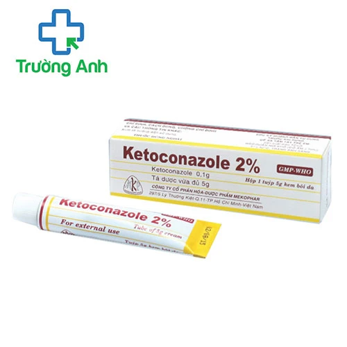 Ketoconazole 2% Mekophar - Kem bôi trị viêm da, nấm da