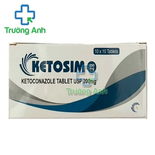 Ketosim 200mg - Thuốc điều trị nấm da hiệu quả của Ấn Độ